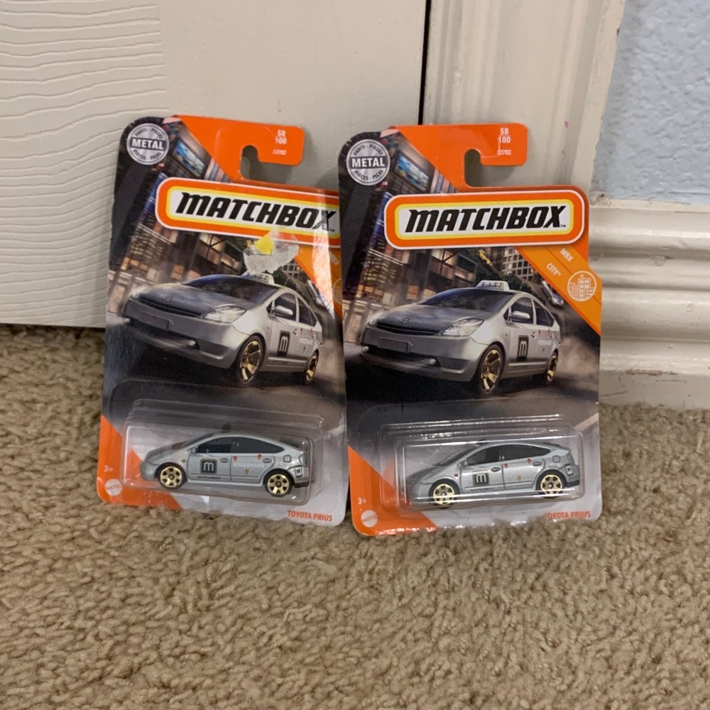 Match Silver and Black Toy Car